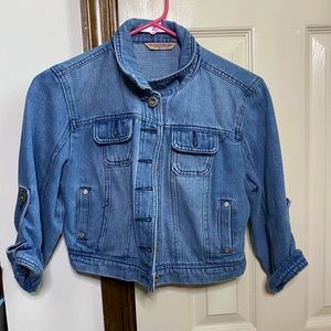 Cropped Denim Jacket